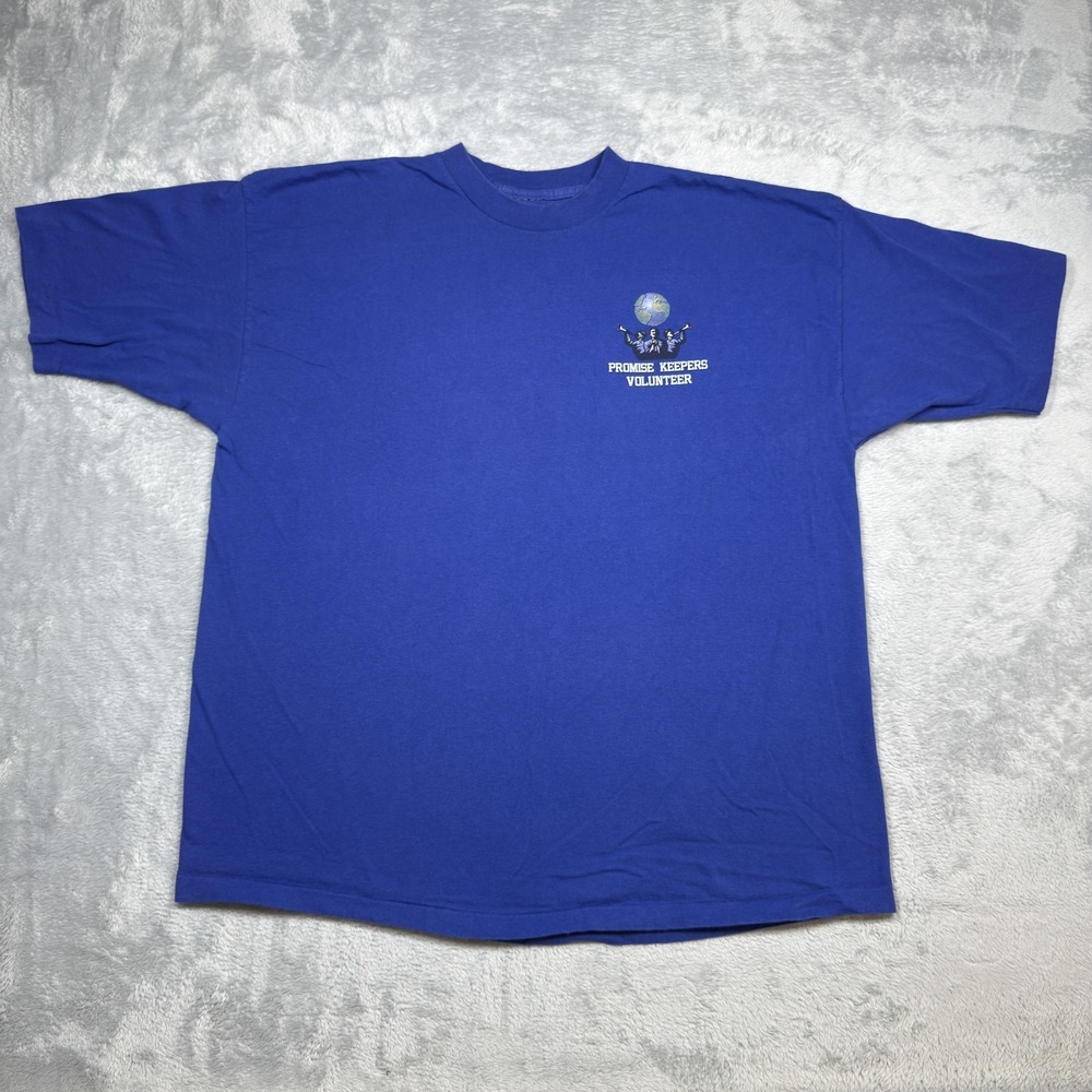 Vintage Promise Keepers Shirt Mens Extra Large Break Down The Walls Volunteer 90
